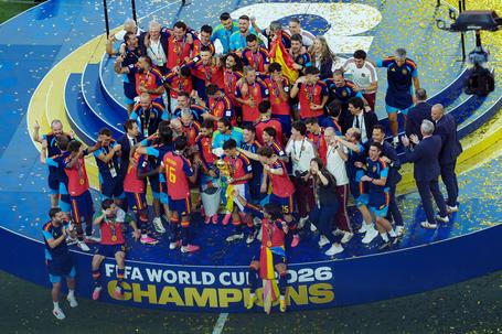 Campeã mundial Espanha recebe a Inglaterra, jogo da Liga das Nações - Foto: Imago