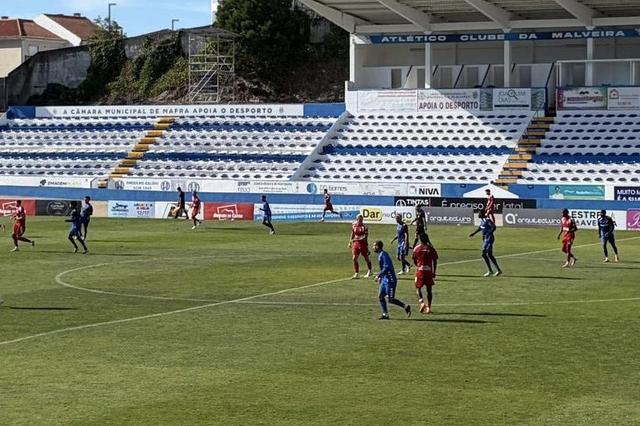 Belenenses atravessa bom momento na Liga 3 e nem em jogos de preparação desacelera (foto D. R.)