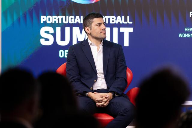 Francisco Neto foi um dos oradores do Portugal Summit Football - Foto: FPF