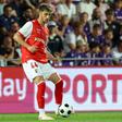 Bajrami com a camisola do SC Braga