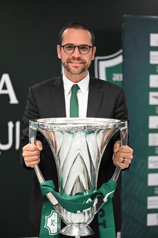 Rui Pedro Braz venceu a Champions Asiática com o Al Ahli (foto: Arquivo Pessoal)