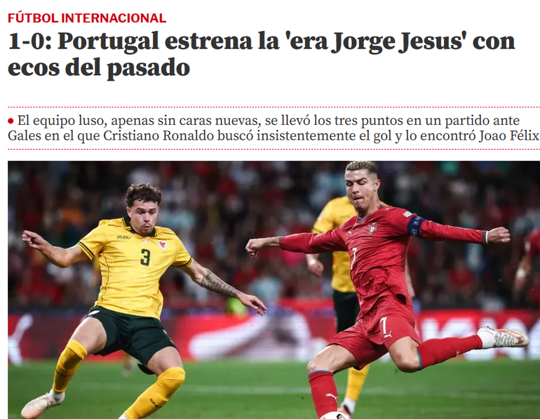 Mundo Deportivo - Portugal arranca era Jorge Jesus com ecos do passado
