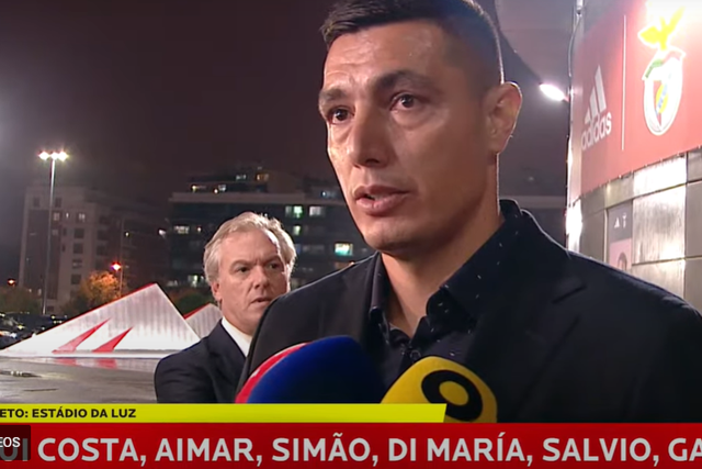 Cardozo: «Nunca pensei marcar tantos golos no Benfica»