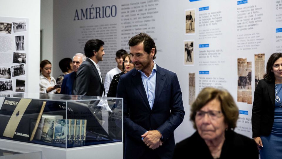 André Villas-Boas visitou a exposição temporária sobre Américo