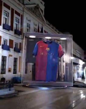 Clássico à vista: Barcelona já 'invadiu' centro de Madrid