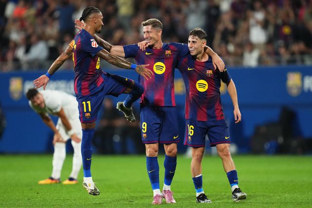 Lewandowski e Raphinha não vão a jogo no El Clásico, ao contrário de Fermín