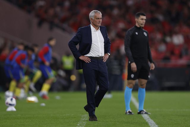 José Mourinho, treinador do Benfica (Miguel Nunes)