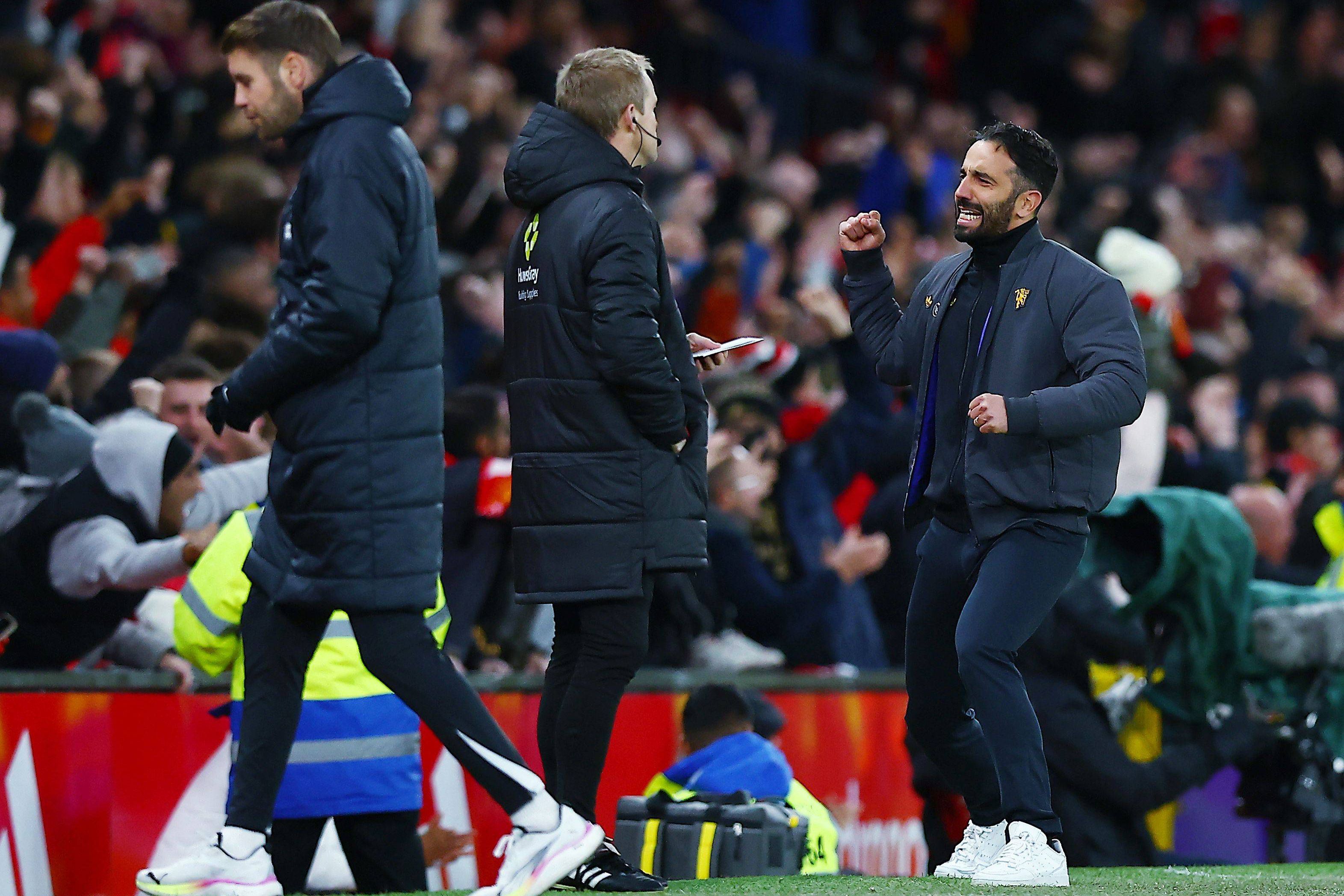 Ruben Amorim, treinador do Manchester United