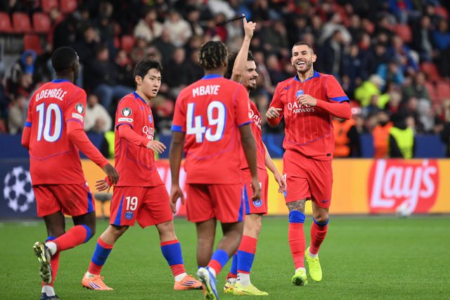 Vitinha marcou um dos sete golos frente ao Leverkusen - FOTO: IMAGO