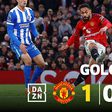 O golo de estreia de Matheus Cunha com a camisola do Manchester United