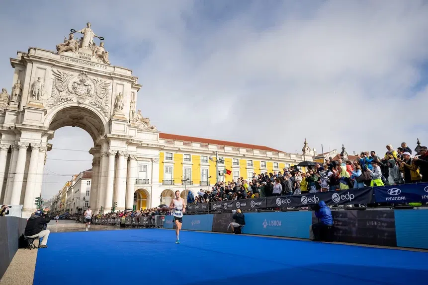 Maratona de Lisboa terminou com recorde de inscritos. Foto CM Lisboa