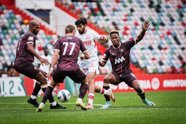 Matosinhenses foram muito mais fortes e venceram justamente os unionistas - Foto: UD Leiria