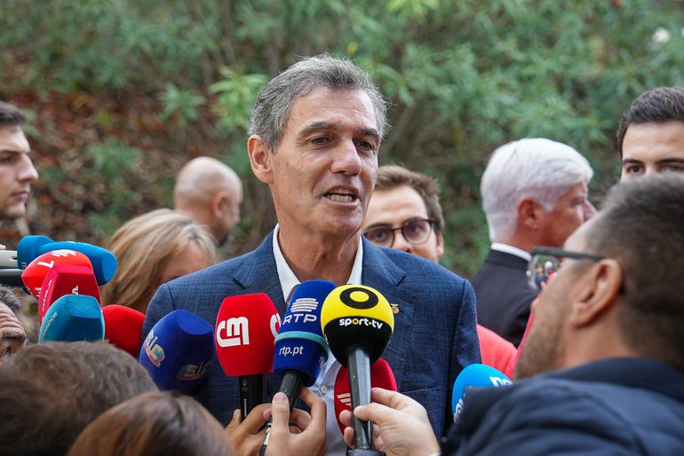 Dia de eleições no Benfica, João Noronha Lopes,  - Foto Mariana Tenório