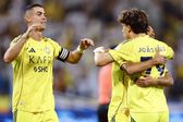 Cristiano Ronaldo a celebrar o golo de João Félix - Foto: Al Nassr