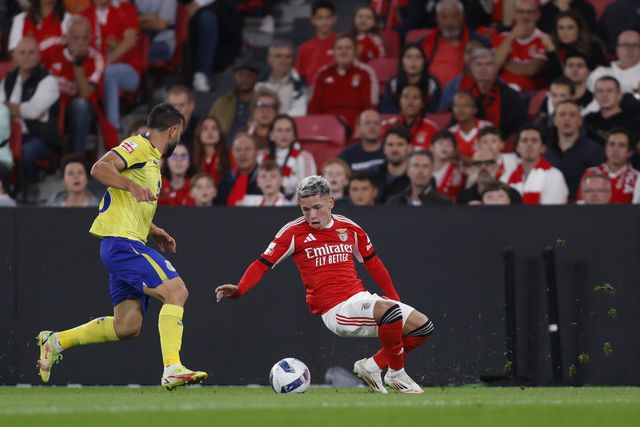 Prestianni foi titular diante dos arouquenses - Foto Kapta+