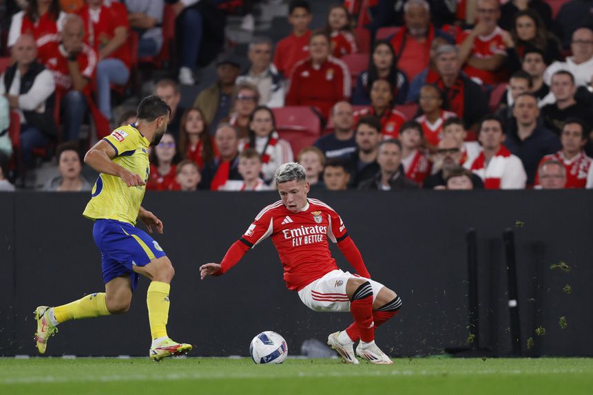 Prestianni foi titular diante dos arouquenses - Foto Kapta+