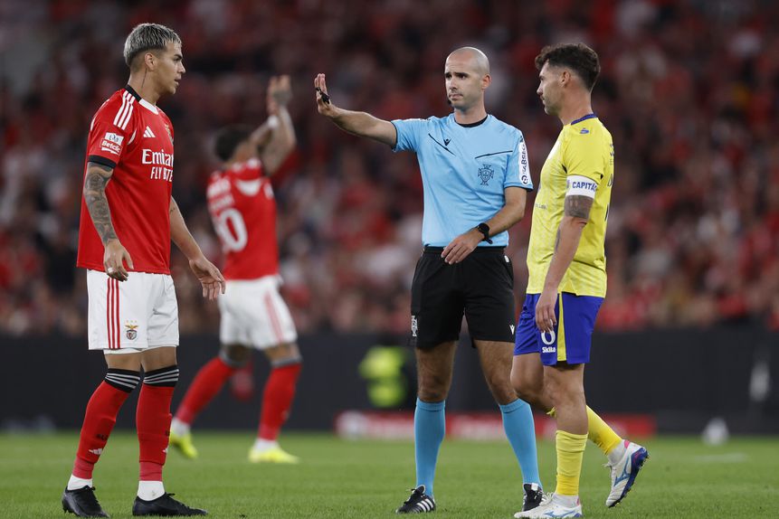 Hélder Carvalho foi o árbitro do Benfica-Tondela - Foto: Miguel Nunes