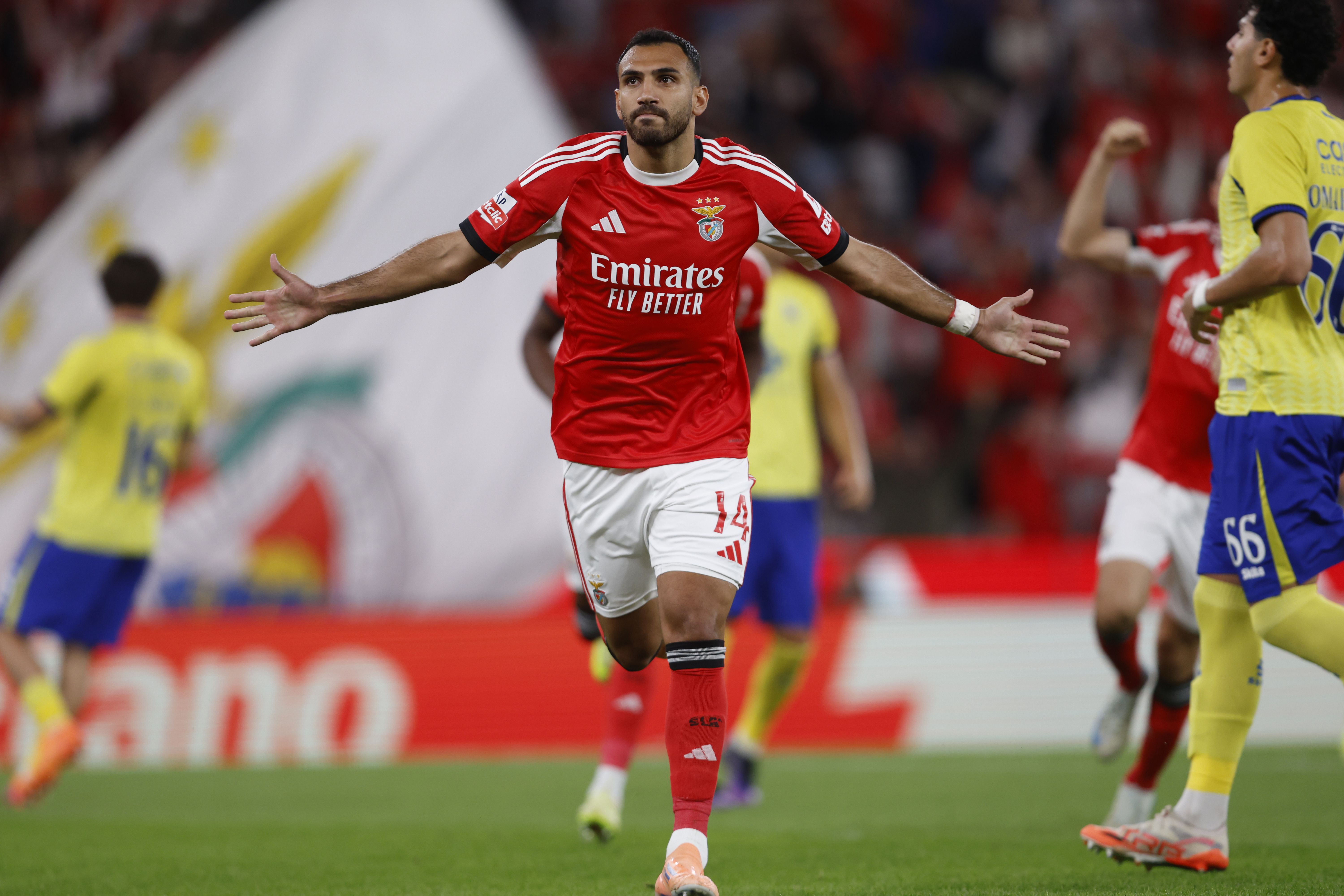 Pavlidis festeja golo pelo Benfica - Foto: Kapta+