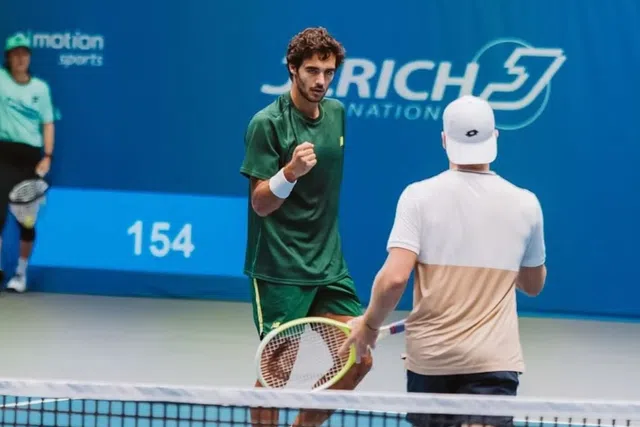 Francisco Cabral e Lucas Miedler estão na final de Viena - Foto: Erste Bank Open