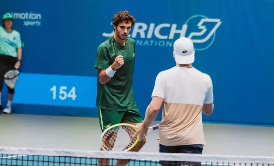 Francisco Cabral e Lucas Miedler estão na final de Viena - Foto: Erste Bank Open