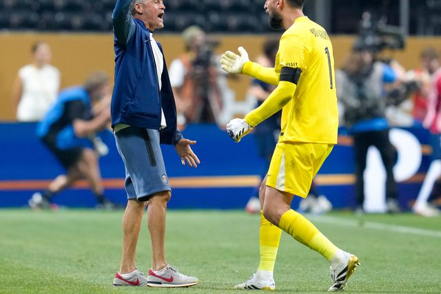 Luis Enrique e Donnarumma