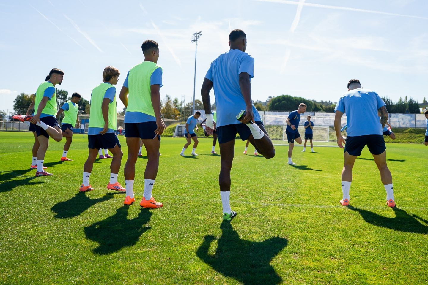 Plantel azul e branco prosseguiu hoje a preparação para o jogo com o Moreirense - FOTO: FC Porto