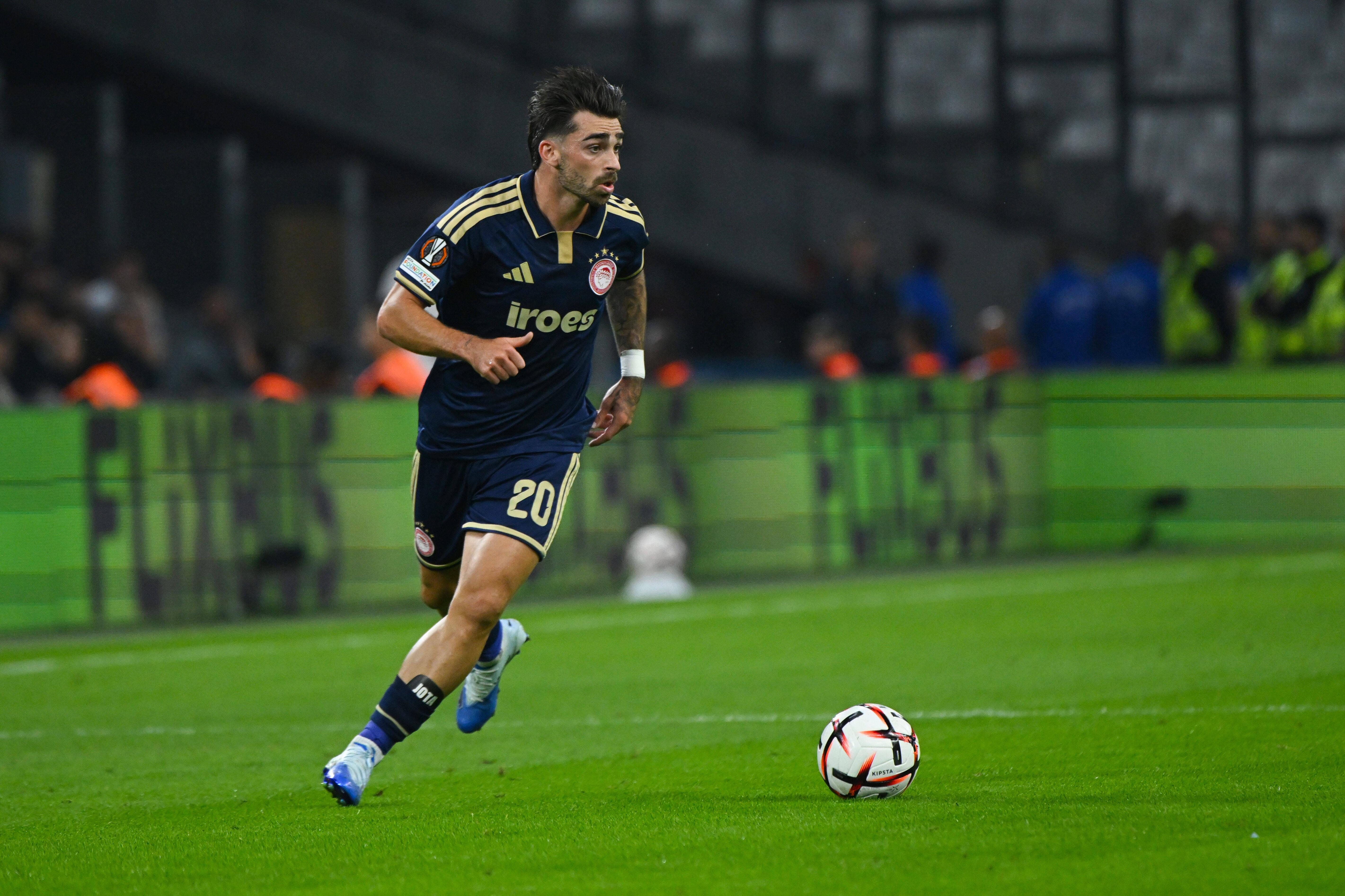 Jota Silva, extremo do Olympiakos