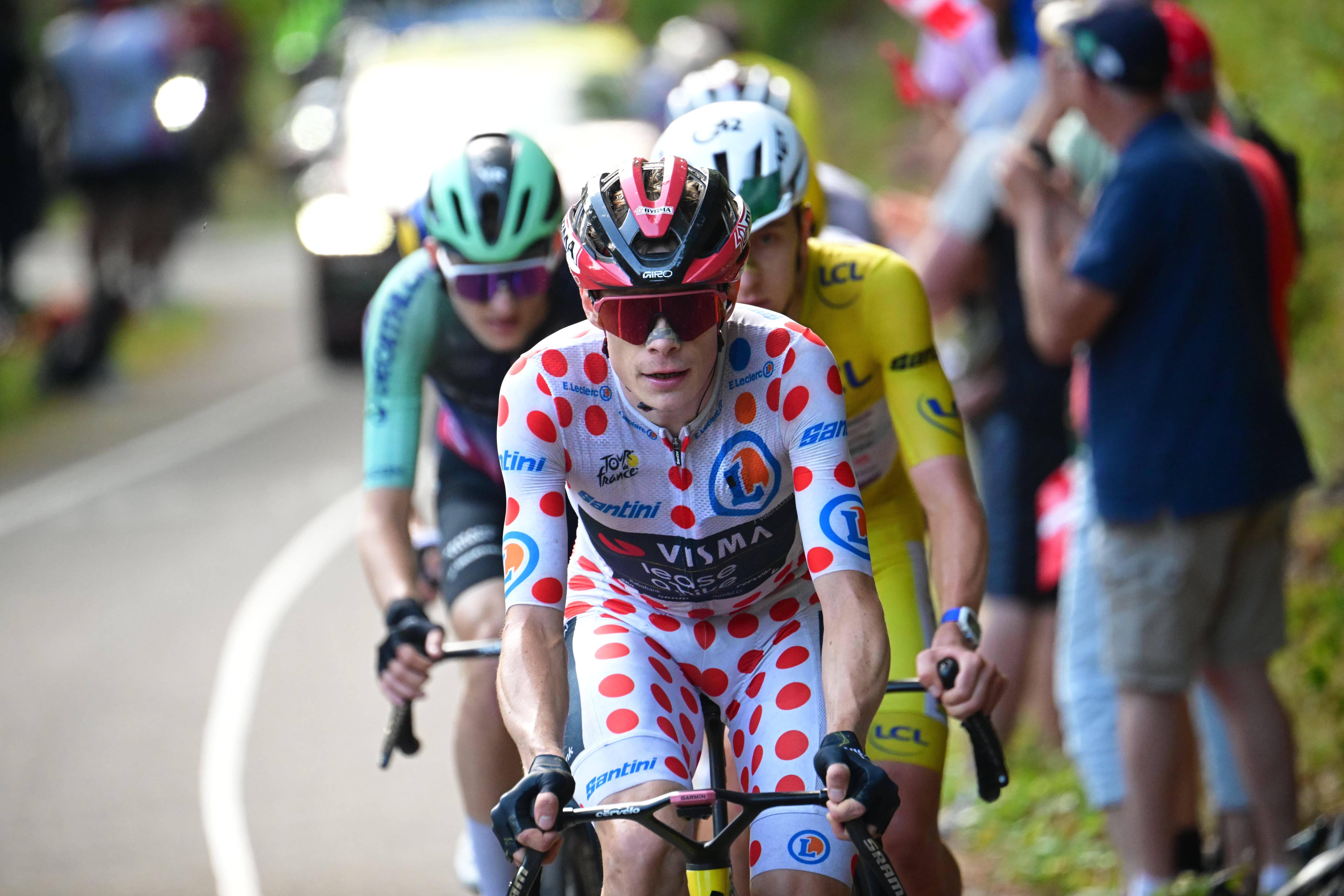 Jonas Vingeggard é corredor da Visma-Lease a Bike