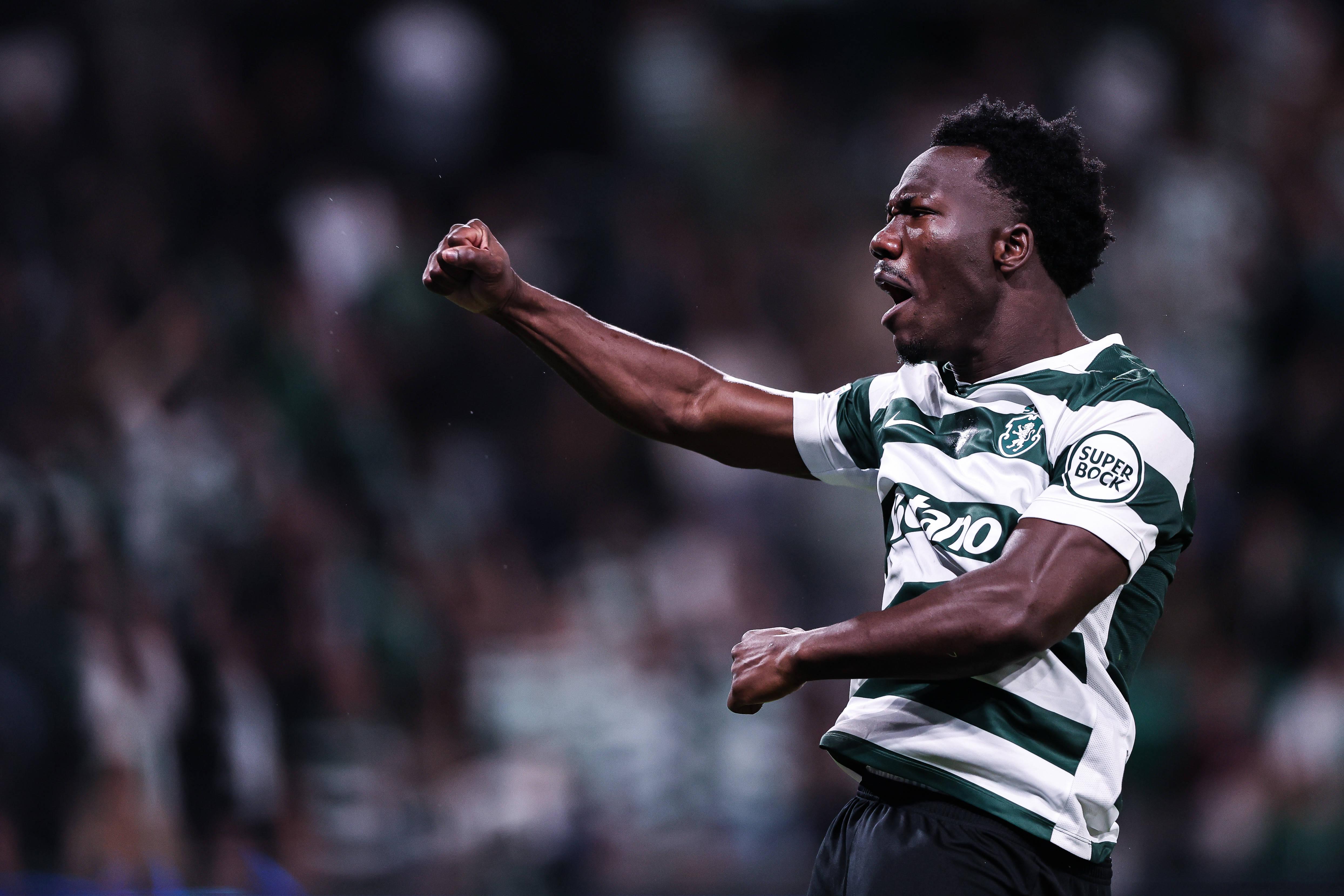 Nestory Irankunda, extremo australiano do Sporting - foto: IMAGO