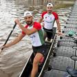 Canoístas portugueses Rui Lacerda e Ricardo Coelho (foto FPC)
