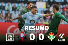 O jogo teve 27 remates, marcar é que foi mais complicado (resumo)