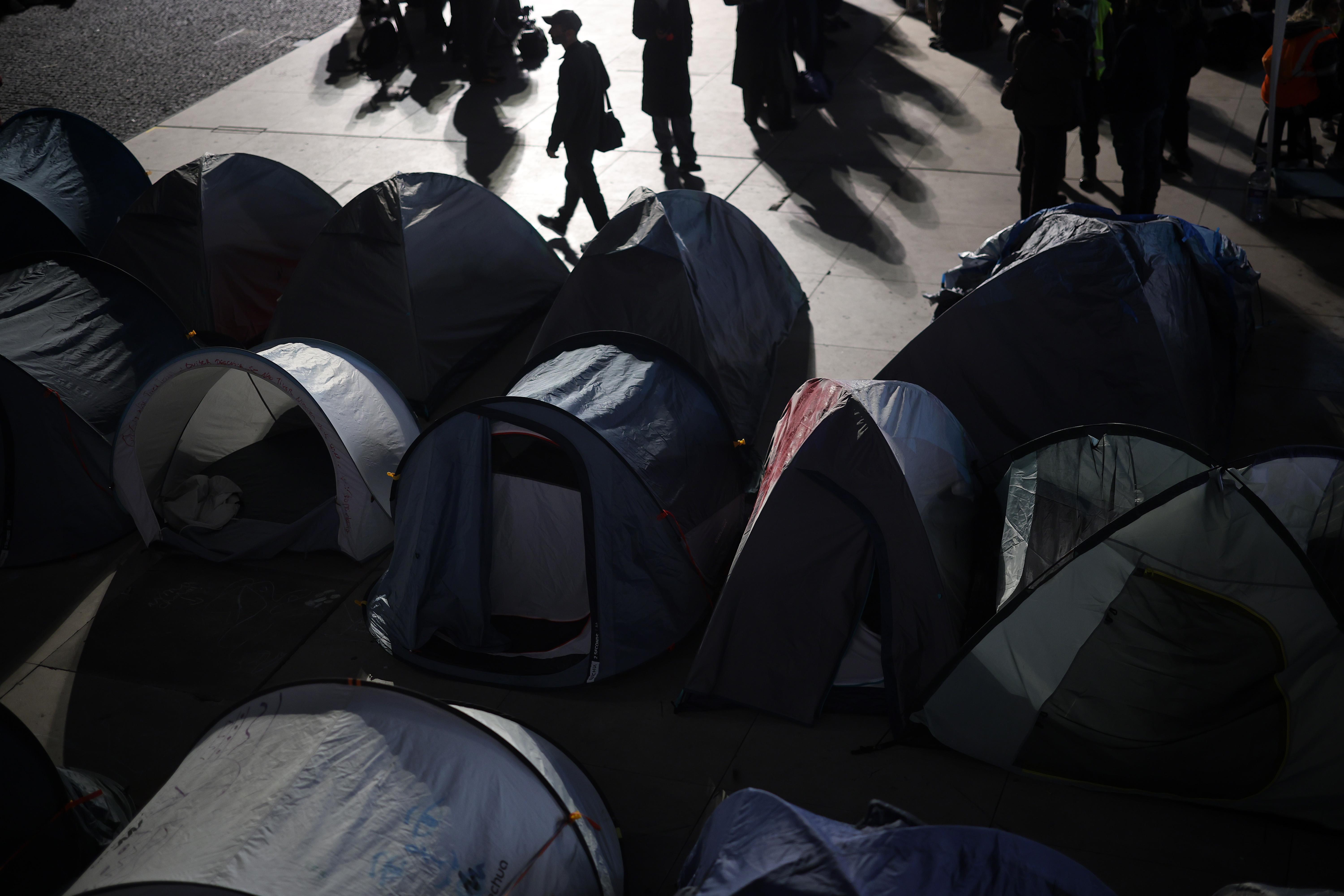 Manifestação no Porto foi alvo de carga policial na madrugada deste domingo - foto: Estela Silva/LUSA
