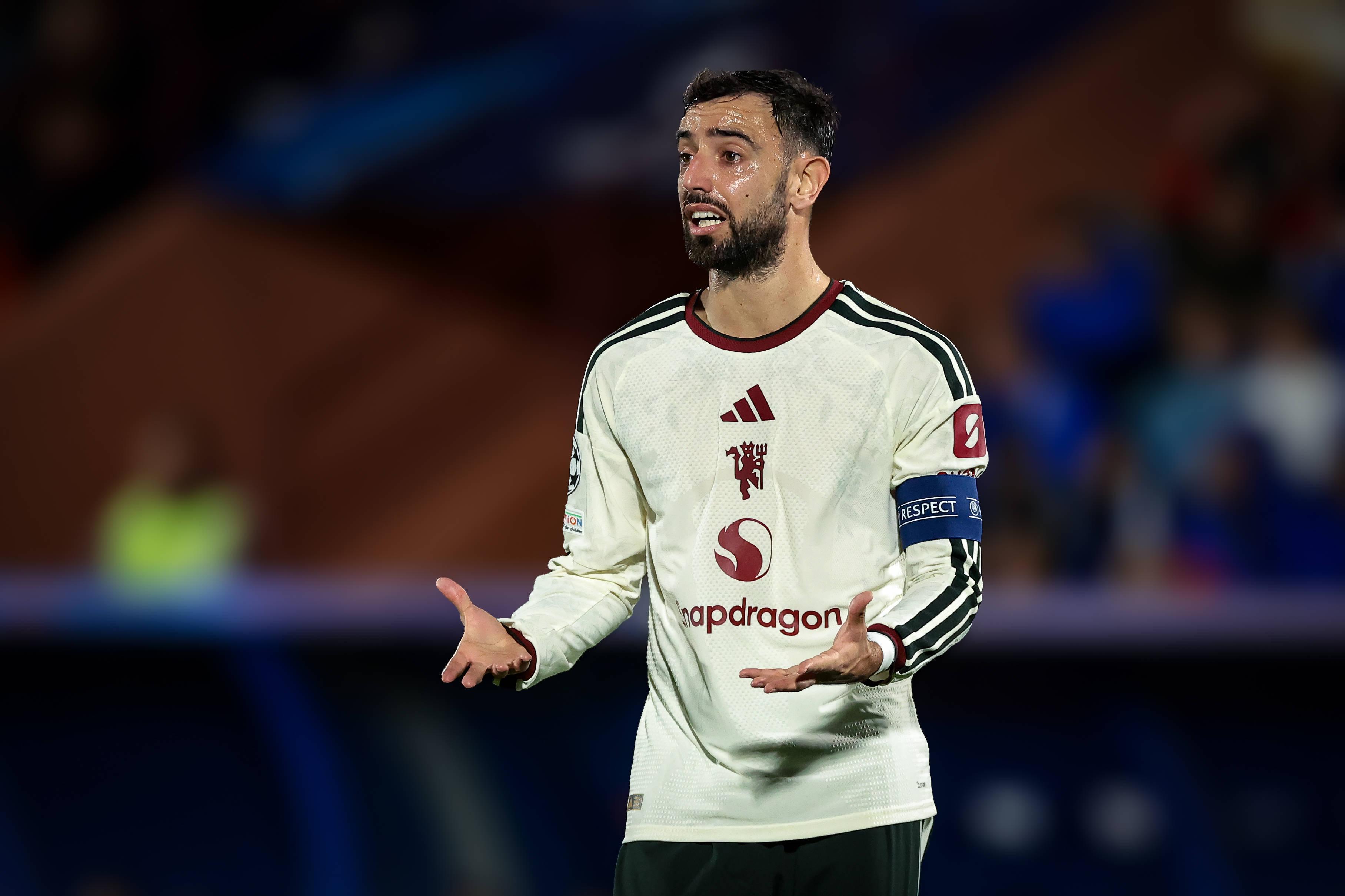 Bruno Fernandes fora do onze - Foto: IMAGO
