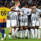 Festejos da Juventus frente ao Lecce
