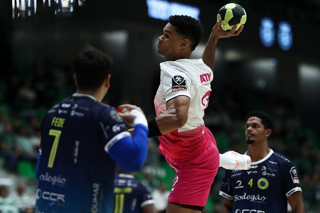 Edy Silva, jogador de andebol do Sporting (foto SCP)