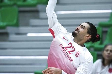 Lourenço Martins, jogador de voleibol do Sporting (foto SCP)