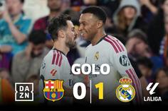 Uma jogada excelente e um golo caricato: Real Madrid a vencer em Barcelona!