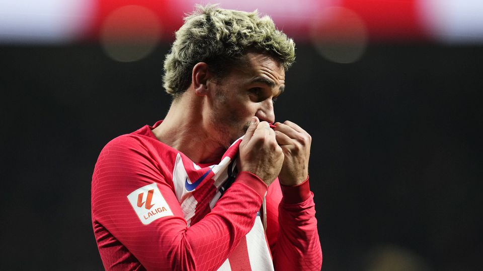 Griezmann dá a vitória ao Atlético de Madrid