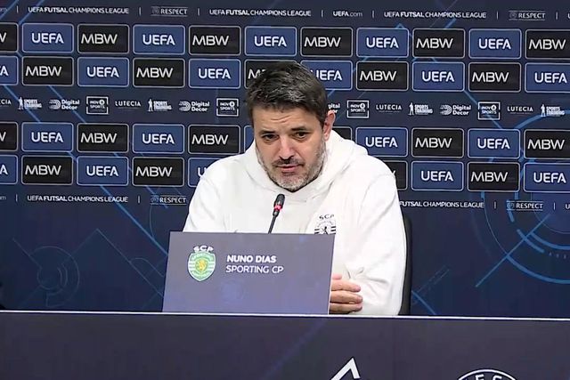 Nuno Dias (Sporting): «Preferia encontrar qualquer uma destas equipas mais à frente...»