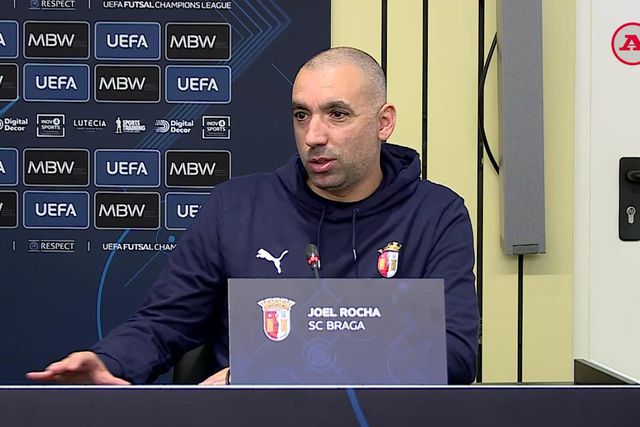 Joel Rocha (SC Braga): «Temos grande objetivo, que é o apuramento»