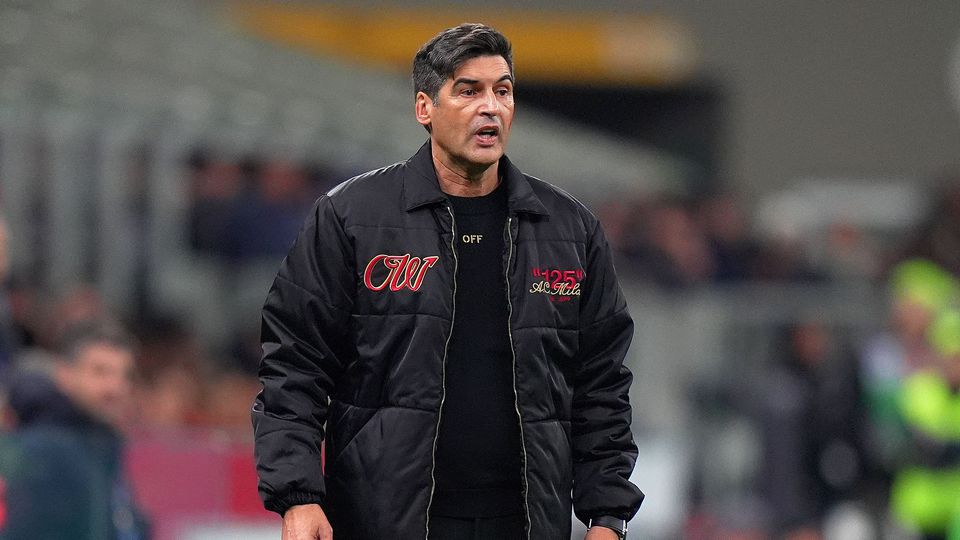 Paulo Fonseca e o momento do Milan: «Certas críticas não são justas»