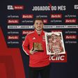 Benfica: Akturkoglu recebe dois prémios