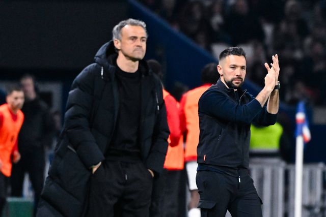 Farioli impôs a primeira derrota a Luis Enrique no comando técnico do PSG