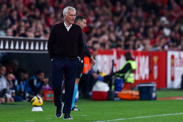 Mourinho, treinador do Benfica