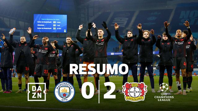 Dois 'tiros' bastaram para o Bayer afundar o City de Guardiola (resumo)