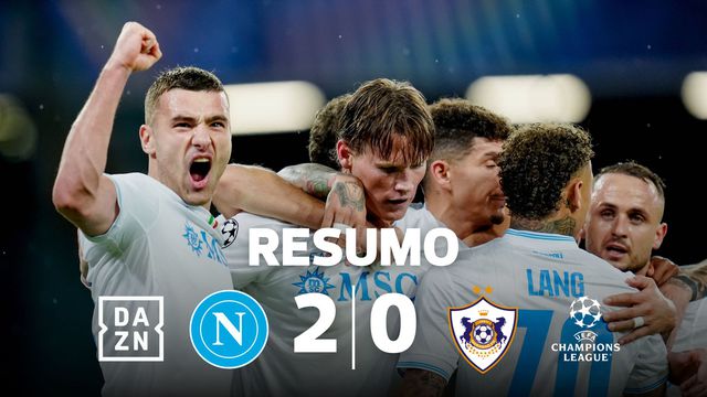 Nápoles homenageou Maradona da melhor maneira possível (resumo)