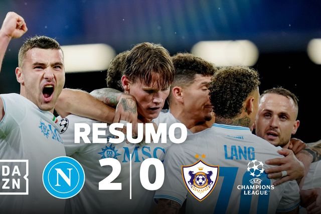 Nápoles homenageou Maradona da melhor maneira possível (resumo)