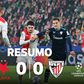 Athletic Bilbao perdeu quatro grandes oportunidades em Praga (resumo)
