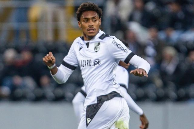 Thiago Balieiro chegou ao castelo esta temporada, após um ano no Leixões: Foto - Vitória SC