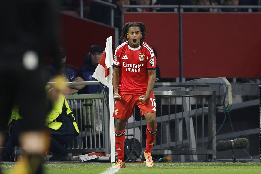 Leandro Barreiro, médio do Benfica - Foto Imago